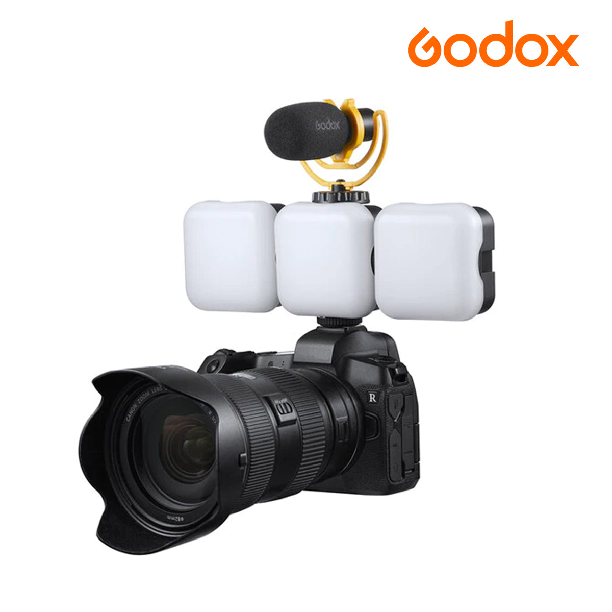 Godox LED6R Litemons RGB Pocket-Size LED Video Light with 1800 mAh built-in Battery