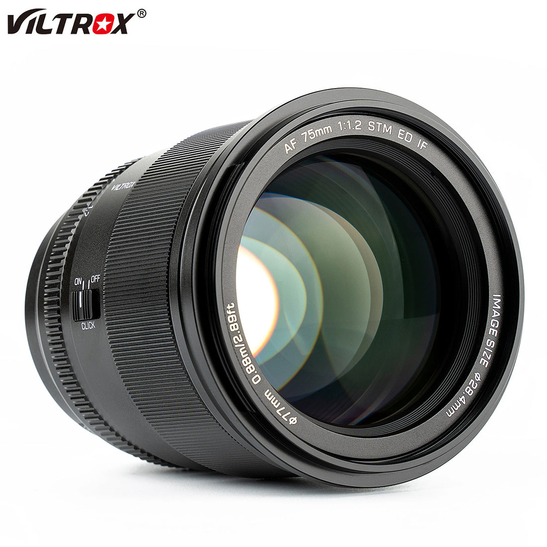 Viltrox Auto Focus 75mm f1.2 Z PRO Prime Lens Nikon Z-Mount VL-AF7512-Z